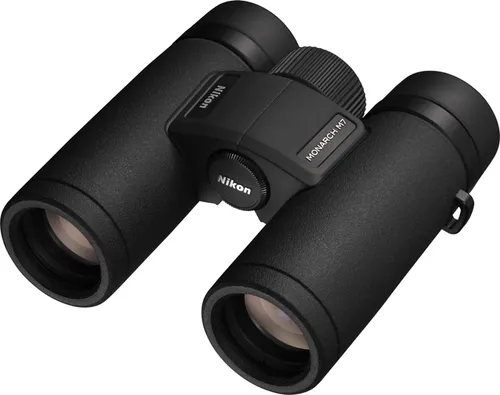 Nikon Monarch M7 8x30 - Kompaktes Fernglas mit 8-facher Vergrößerung und weichem Sehfeld für realistische Farben, ideal für Naturbeobachtungen bei jedem Wetter