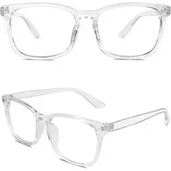 CGID CN81 Damen Herren Oversized Nerdbrille 80er Jahre - Stilvolle oversized Nerdbrille im 80er Jahre Look für Damen und Herren. Klare Linsen ohne Sehstärke für einen trendigen Auftritt und vielseitige Tragemöglichkeiten. Ein Must-Have Accessoire für Fashion-Enthusiasten!