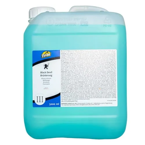 Hochwertiges Brüniermittel (5000 ml) in schwarz von Tifoo
