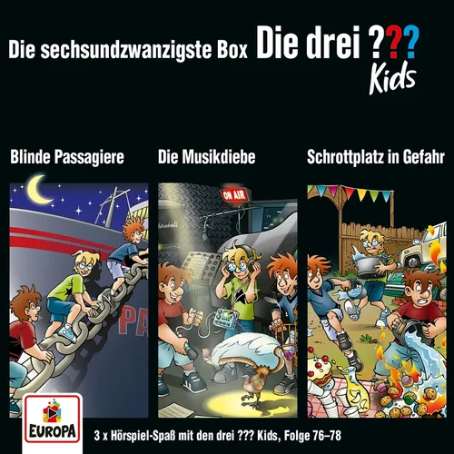 Die drei ??? Kids / 26./3er Box- Folgen 76 - 78