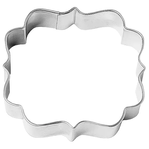 Birkmann, Ausstechform Etikett Bohème klein, 6 cm, Edelstahl