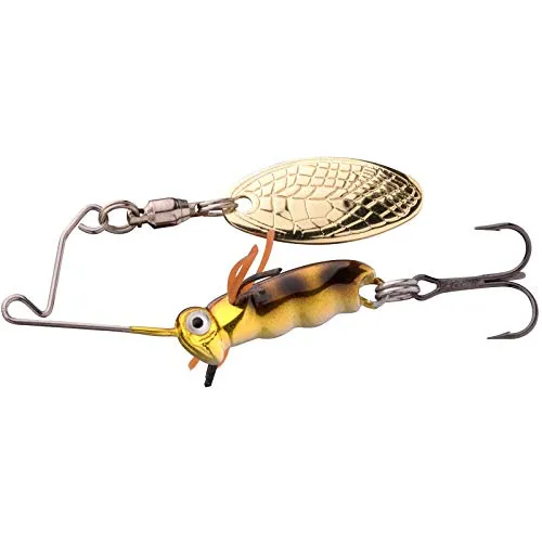 Spro Angelköder Larva Micro Spinnerbait mit Drillingshaken - 4cm 7g Minnow