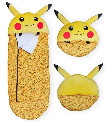 Kinderschlafsack für den Kindergarten 50x130 Pokemon Pikachu