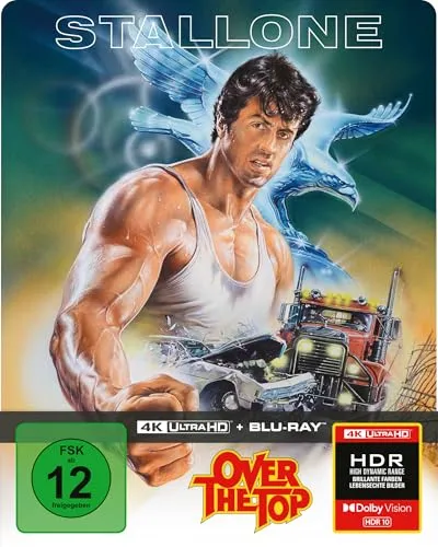 Over the Top - Limitiertes SteelBook® (4K Ultra HD + Blu-ray) - Limitierte Edition im Quarterslip, ideal für Sammler und Filmfans, bietet ein hochwertiges Seherlebnis.