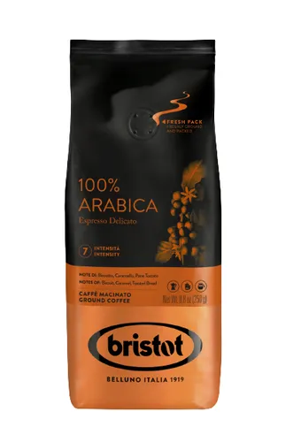 Bristot 100% Arabica 250g Kaffee, gemahlen | Mondo Barista in braun von Bristot