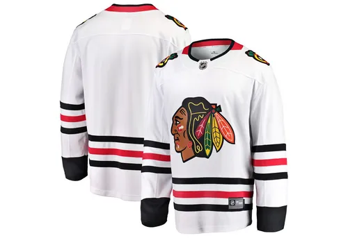 Fanatics Trikot Chicago Blackhawks Road Breakaway Jersey - Erlebe Eishockey-Action mit diesem stylischen Fanartikel! Ideal für Public Viewing, das Sofa oder als modisches Statement. Zeige deine Unterstützung für die Chicago Blackhawks und genieße höchsten Tragekomfort.
