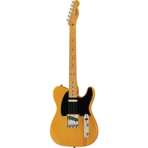 Squier CV 50s Tele MN BB B-Stock - Telecaster E-Gitarre - B-Stock Squier Classic Vibe 50s Tele MN BB, Butterscotch Blonde; Vintage-Style Mechaniken und Fender Designed Alnico Tonabnehmer für authentischen Klang.