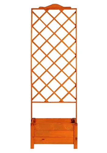 promadino Spalier mit Pflanzkasten, 210 cm hoch von Promadino