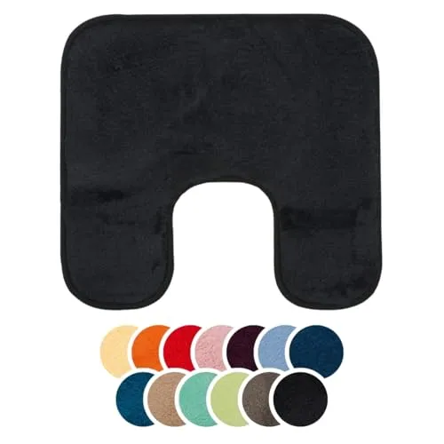 liebling Badteppich mit Bügelausschnitt, 100% Polyester in schwarz von liebling