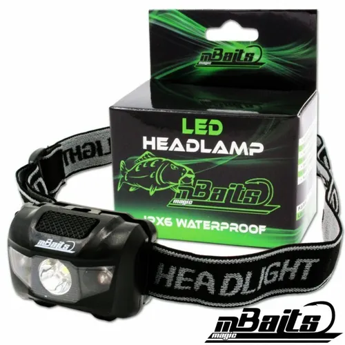Magic Baits LED Headlamp Multicolor Stirnlampe Kopflampe Angellampe