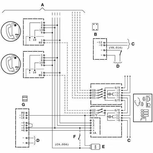 Gegensprechanlage Urmet 1130/11 Elfenbeinfarben