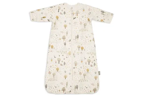 Jollein Baby Schlafsack abnehmbaren Ärmeln 70 cm - Tiny Park TOP - Schlafsäcke, 100% Baumwolle für höchsten Komfort, mit abnehmbaren Ärmeln für individuelle Anpassung an die Temperatur.