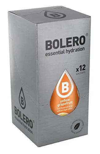 Bolero Classic Yellow Grapefruit Ohne Pfand, 12 Stück