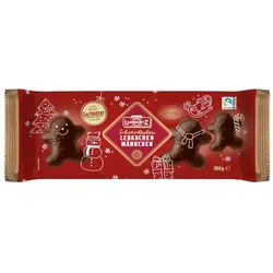 Lambertz Lebkuchenmännchen groß mit Zartbitter Schokolade 200g