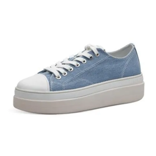 Tamaris Damen Halbschuh in Blau, Größe 37