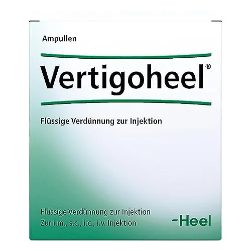 Vertigoheel 10 ST - Homöopathisches Mittel gegen Schwindel - Arzneimittel zur Injektion bei Schwindelzuständen, unterstützt das Wohlbefinden auf natürliche Weise.