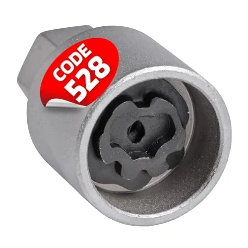 SW-Stahl 02383L-8 Felgensicherung/Felgenschloss VW Adapter 528