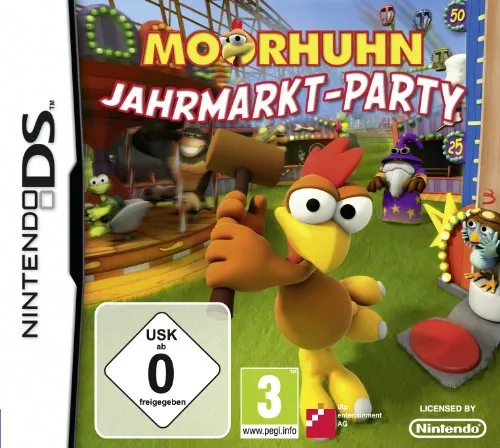 Moorhuhn - Jahrmarkt Party - Spannendes Jahrmarkt-Spiel für die ganze Familie, voller Spaß und actionreicher Mini-Spiele.