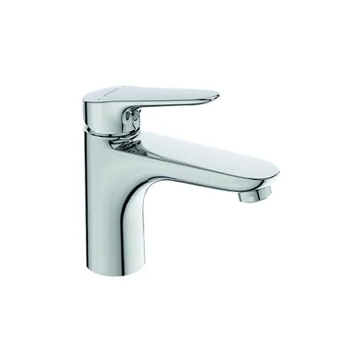 VIGOUR Einhand-Waschtischbatterie clivia mit Ablaufgarnitur verchromt - Waschtischarmaturen mit Eco-Rastung für nachhaltigen Wasserverbrauch und elegantem Design. Ideal für modernes Bad mit hoher Funktionalität und Komfort.