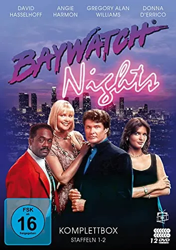Baywatch Nights - Die Komplett-Box [12 DVDs] - Spannende Krimi- und Mystery-Serie, die die berühmten Retter in den Nächten zeigt. Ideal für Fans der Kultserie!