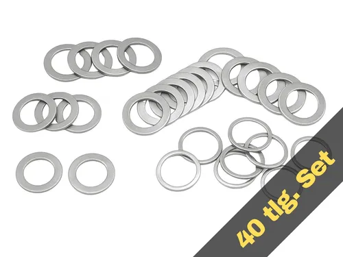 Produktbild Passscheiben Set 10x16mm 40tlg. DIN988