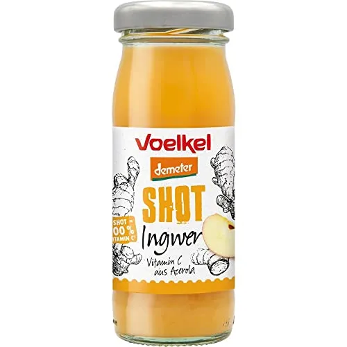 Voelkel Shot - Ingwer 95ml (4er Pack)