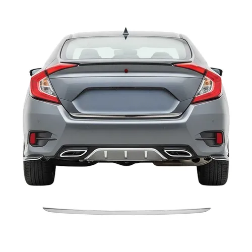 OMAC Heckklappenblende 3413052 für HONDA – Edelstahl - Hochwertige Edelstahlblende für die Heckklappe, modellspezifisch und inklusive Montageanleitung. Perfekt für den Kofferraum, verleiht deinem Fahrzeug einen edlen Look.