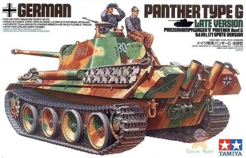 Tamiya 35176 Panther G / Late Version Tank von Tamiya