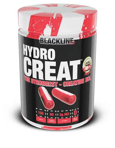 Blackline 2.0 Sinob Hydro-Creat Creatin HCL 165 Kapseln - Hochwertige Kapseln für Fitness und Training, ideal für Bodybuilding. Mit geprüfter Qualität aus Deutschland, um Ihre Trainingsziele zu unterstützen.