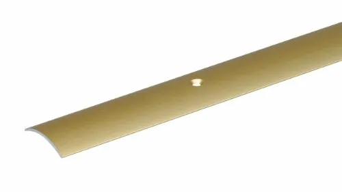 Alberts 490027 Übergangsprofil | gebohrt | Aluminium, sandfarbig eloxiert | 900 x 30 mm
