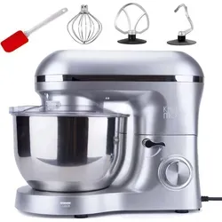 Kitchen Move Multifunktions-Gebäckroboter 5,5 l 1500 W grau in grau von KITCHEN MOVE