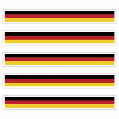 Produktbild DEUTSCHLAND Aufkleber Auto Fahne Flagge KFZ Motorrad Boot FanShirt