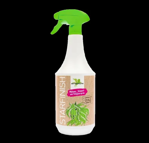 B&E StarFinish 1000 ml Mähnenspray Fellglanzspray Schweifspray Pferdepflege