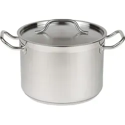 Gemüsetopf Mediumâ Edelstahl + Deckel ̧40 31L
