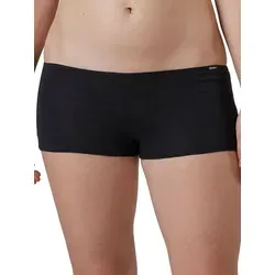 Skiny Damen Cotton Essentials Panties, Schwarz, 36 EU - Funktionsunterwäsche: Trendige Low Cut Pant aus hochelastischer Baumwolle, ideal für Hüfthosen und bietet hohen Tragekomfort.