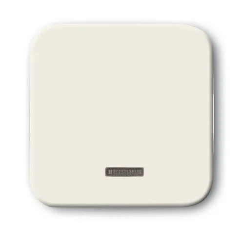 Busch-Jaeger 6543-212-102 Bedienelement für Dimmer/Schalter, weiß glänzend, Busch-Duro 2000 SI