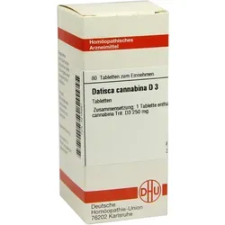 Datisca cannabina D 3 Tabletten 80 St