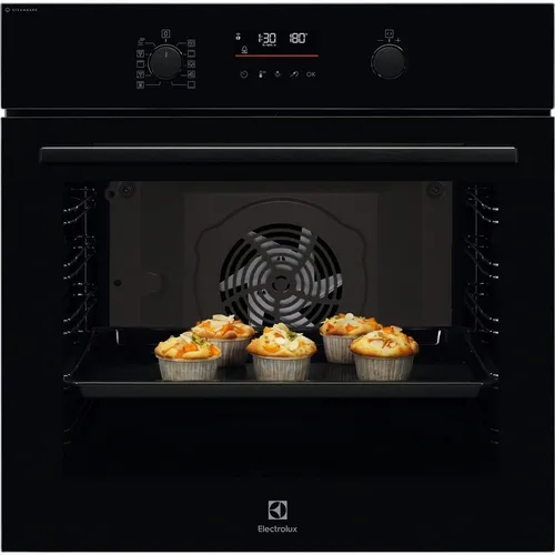 Electrolux  EOD6F77WZ SteamBake 600 Katalyse Dampfbackofen Schwarz 7333394078472