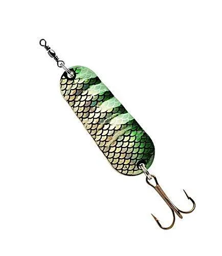Abu Garcia Blinker Atom 25g Green Flash - Werkzeug für Angler, ideal für das Angeln auf Raubfische mit einer auffälligen Green Flash-Farbe und einem Gewicht von 25g für optimale Wurfweite.
