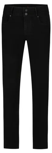 Buena Vista Damen Jeans Tummyless Stretch Twill in schwarz von Buena Vista