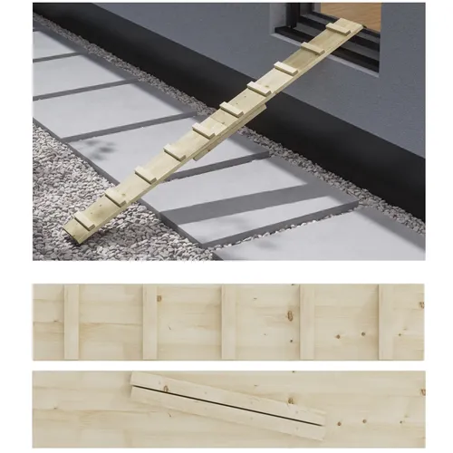 Produktbild Katzenleiter Katzentreppe 6m mit Klemmen für Balkon