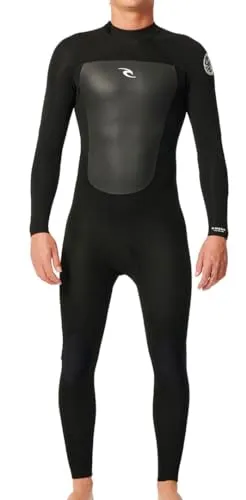 RIP CURL Omega 5/3 Back Zip Full Suit 2024 Black, L