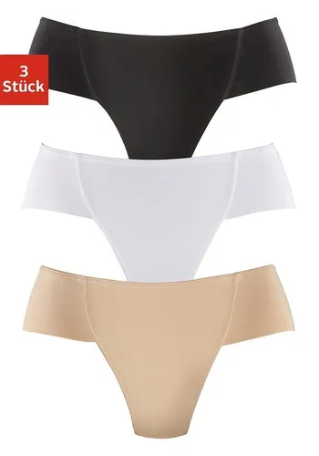 Formstring PETITE FLEUR Damen Bodyforming Slip, Gr. 44/46 - Funktionsunterwäsche mit Power-Netz für eine figurformende Wirkung. Der Slip kaschiert die Bauchpartie und bietet durch 90% Baumwolle und 10% Elasthan einen superelastischen Sitz.