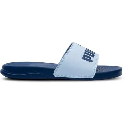 PUMA Herren Sandalen Badesandalen Popcat 20 in blau von PUMA