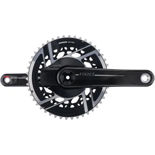 Sram Red AXS E1 Powermeter 165 mm - Velokurbel mit integrierten Leistungsdaten, präzise Messung für optimales Training und maximale Effizienz.