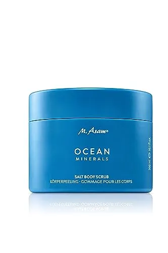 M. Asam OCEAN MINERALS Salt Body Scrub (300 ml) - Körperpeeling mit maritimen Wirkstoffen, entfernt sanft Hautschuppen und reinigt die Haut gründlich für ein geschmeidig-weiches Gefühl. Ideal für normale bis trockene Haut!