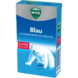 Wick Blau Hustenbonbons mit Menthol 46 g