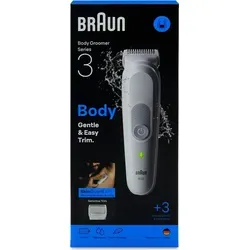 Braun BG3530 Series 3 Körpertrimmer - Grau/Hellgrau