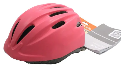 Prophete Kinderfahrradhelm - Sicher und stylisch - Helm für Kinder mit Glue-On Technologie und einstellbarem Kopfring für optimalen Sitz. Ideal für kleine Radfahrer, erhältlich in fröhlichem Pink.