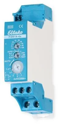 Eltako FSR14-4x RS485-Bus-Akt. 4-Kanal-Stromst.-Schaltr. - Effiziente Steuerung - Sonstige Elektroinstallationsartikel mit 4 Kanälen, reduziert Stand-by-Verlust auf 0,1 Watt und ermöglicht flexible Szenensteuerung für optimale Energieeffizienz.